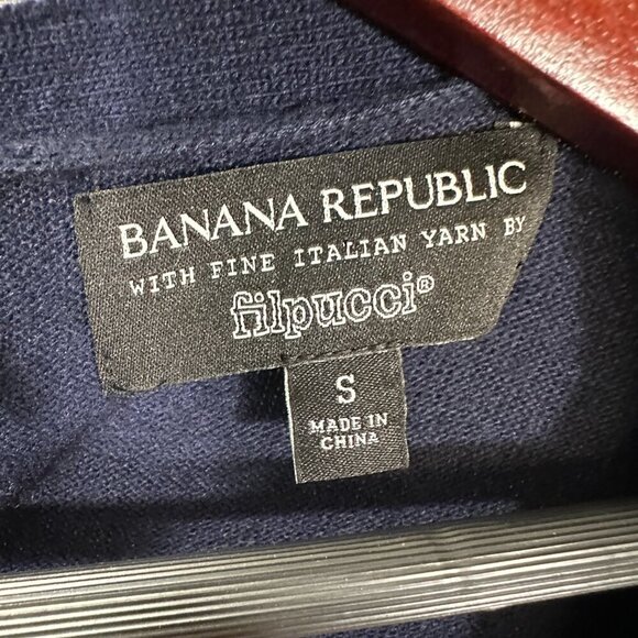 Banana Republic Filpucci Sweater Womens Small Italian Fine Merino Wool  Cashmere - Picture 4 of 5